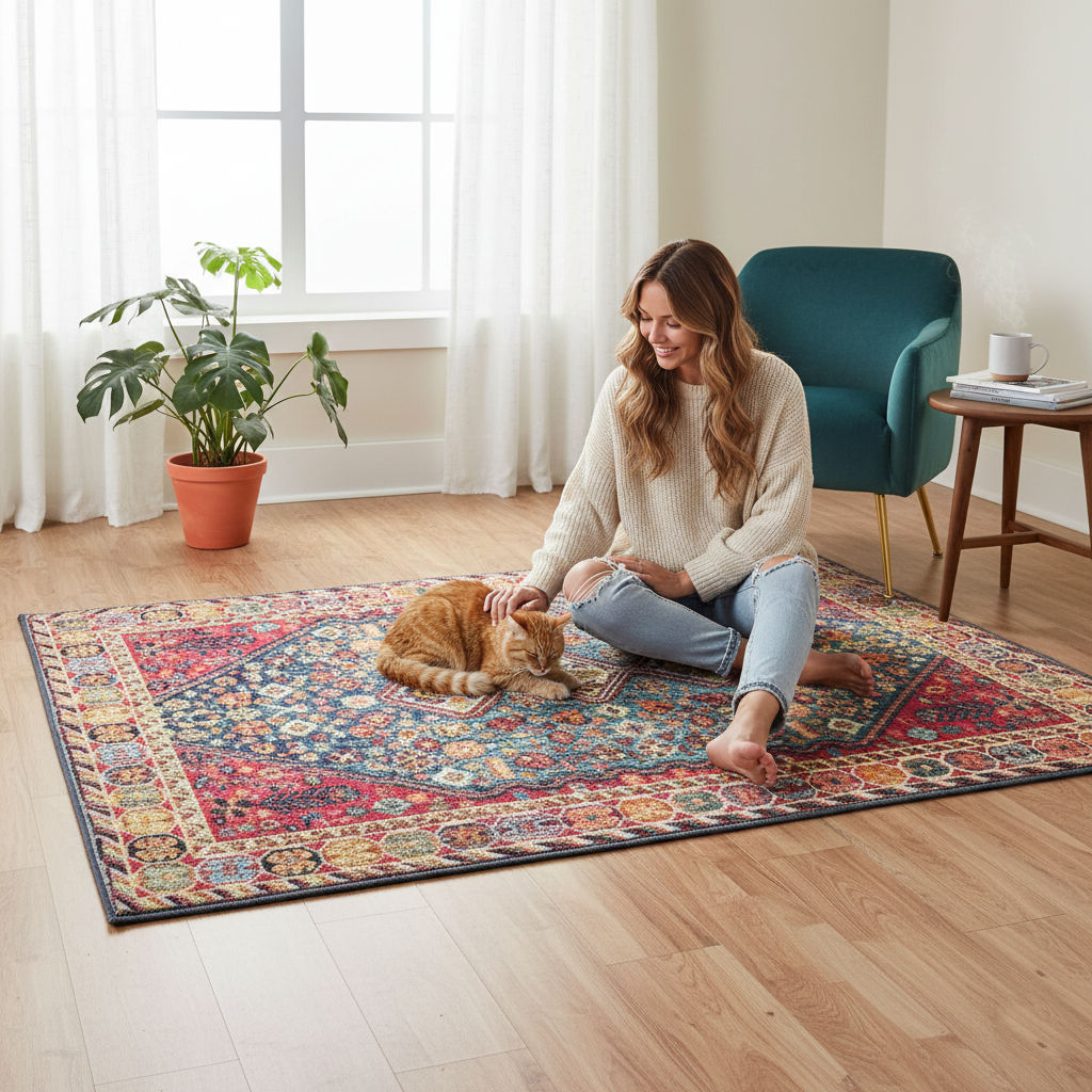 RAZMEHR - Hand Tufted Persian Carpet